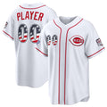 Custom Cincinnati Reds 2026 All-Star Edition Stars & Stripes White HOLBERT Stadium Pick-A-Player Jersey