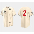 Texas Rangers #2 Marcus Semien Cream HOLBERT 2023 World Series City Connect Stitched Jersey