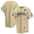 Arizona Diamondbacks Blank Gold HOLBERT 2023 World Series City Connect Cool Base Stitched Jersey