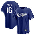 Los Angeles Dodgers #16 Will Smith Player Royal HOLBERT Game Stitched Jerseys
