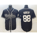 Chicago White Sox #88 Luis Robert Black HOLBERT Cool Base Stitched Jersey 2