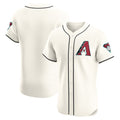 Arizona Diamondbacks Cream HOLBERT Elite Jersey