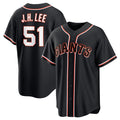 San Francisco Giants #51 Jung Hoo Lee Black HOLBERT Out Stitched Jersey