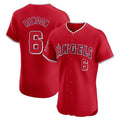 Los Angeles Angels #6 Anthony Rendon Player Red HOLBERT Home Limited Elite Stitched Jerseys