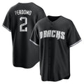 Arizona Diamondbacks #2 Geraldo Perdomo Player Black HOLBERT Game Home Stitched Jerseys
