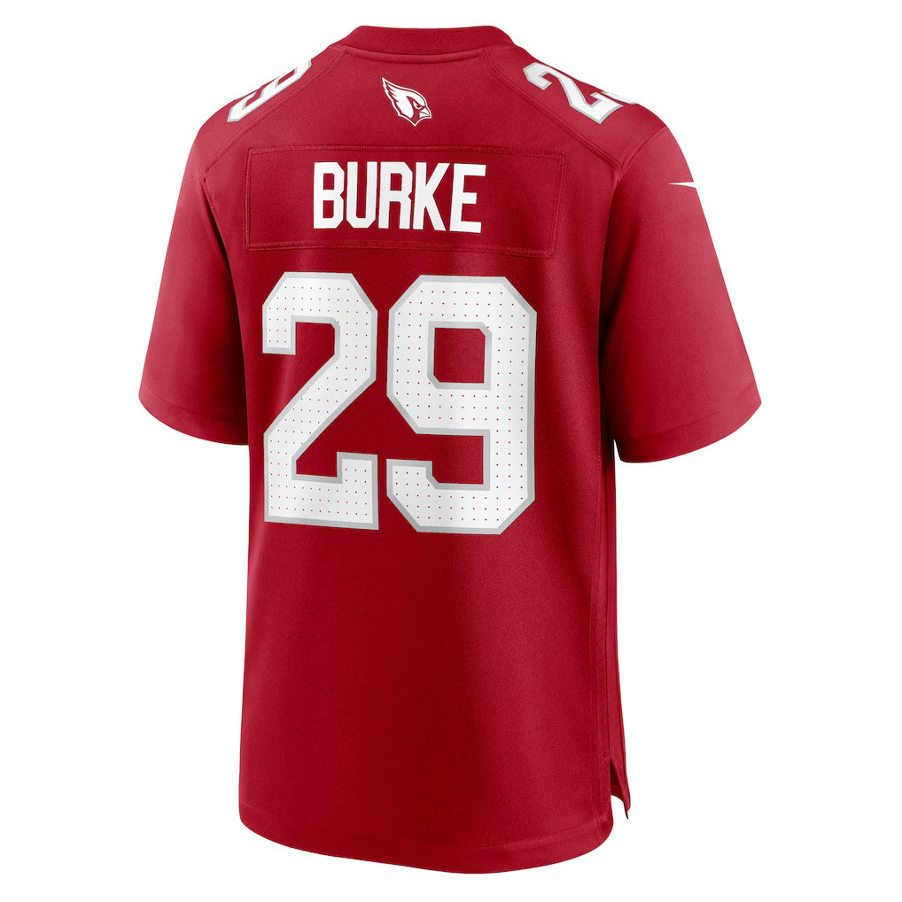 A.Cardinals #29 Denzel Burke Cardinal HOLBERT Team Game Jersey