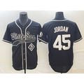 Chicago White Sox #45 Michael Jordan Black HOLBERT Cool Base Stitched Jersey