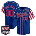 Custom Baltimore Orioles America 250 Edition Vapor Premier Limited Royal HOLBERT Stitched Jerseys