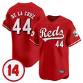 Cincinnati Reds #44 Elly De La Cruz Player Red HOLBERT Vapor Premier Limited Home Stitched Jerseys