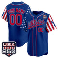 Custom Oakland Athletics America 250 Edition Vapor Premier Limited Royal HOLBERT Stitched Jerseys