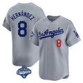 Los Angeles Dodgers #8 Enrique Hern¨¢ndez Player Royal HOLBERT City Connect Elite Home Stitched Jerseys