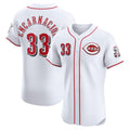 Cincinnati Reds #33 Christian Encarnacion-Strand White HOLBERT Home Elite Jersey