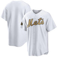 New York Mets Blank White HOLBERT 2022 All-Star Cool Base Stitched Jersey