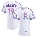 Kansas City Royals #19 Michael Massey Player White HOLBERT 2026 City Connect Limited Elite Home Stitched Jerseys