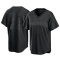 Cincinnati Reds #29 TJ Friedl Player Black HOLBERT T-shirt Game Home Stitched Jerseys