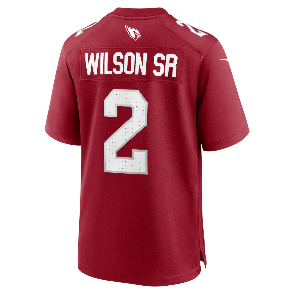 A.Cardinals #2 Mack Wilson Sr. Cardinal HOLBERT Team Game Jersey