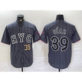 New York Mets #39 Edwin Diaz Gray HOLBERT 2024 City Connect Cool Base Jersey 3