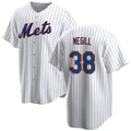 New York Mets #38 Tylor Megill White HOLBERT Cool Base Stitched Jersey