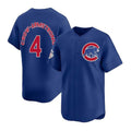 Chicago Cubs #4 Pete Crow-Armstrong Royal HOLBERT Limited Stitched Jersey