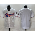 Texas Rangers Bank White HOLBERT 2023 World Series Champions Cool Base Jersey