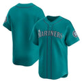 Seattle Mariners Blank Aqua HOLBERT Alternate Limited Stitched jersey