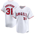 Los Angeles Angels #31 Tyler Anderson White HOLBERT Home Limited Stitched Jersey