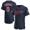 Minnesota Twins #9 Trevor Larnach Player Navy HOLBERT60th Home Limited Elite Stitched Jerseys
