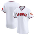 Los Angeles Angels Blank Player White HOLBERT T-shirt Home Limited Elite Stitched Jerseys