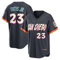 San Diego Padres #23 Fernando Tatis Jr. Obsidian HOLBERT 2026 City Connect Stadium Jersey