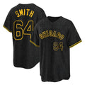 Chicago White Sox #64 Shane Smith Player Black HOLBERT Snake Skin City Home Game Stitched Jerseys