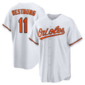 Baltimore Orioles #11 Jordan Westburg White HOLBERT Home Replica Jersey