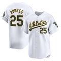 Oakland Athletics #25 Brent Rooker White HOLBERT Home Limited Player Jersey