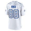B.Bills #88 Dawson Knox White HOLBERT 2025 Rivalries Collection Game Jersey