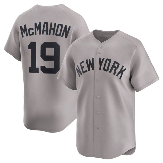 New York Yankees #19 Ryan McMahon Grey HOLBERT 2025 Limited Stitched Jersey
