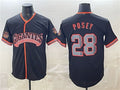 San Francisco Giants #28 Buster Posey Black HOLBERT 2026 Alternate Stadium Stitched Jersey