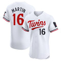 Minnesota Twins #16 Austin Martin Player White HOLBERTHome Limited Elite Stitched Jerseys