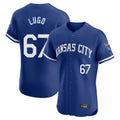 Kansas City Royals #67 Seth Lugo Player Royal HOLBERT Limited Elite Home Game Stitched Jerseys