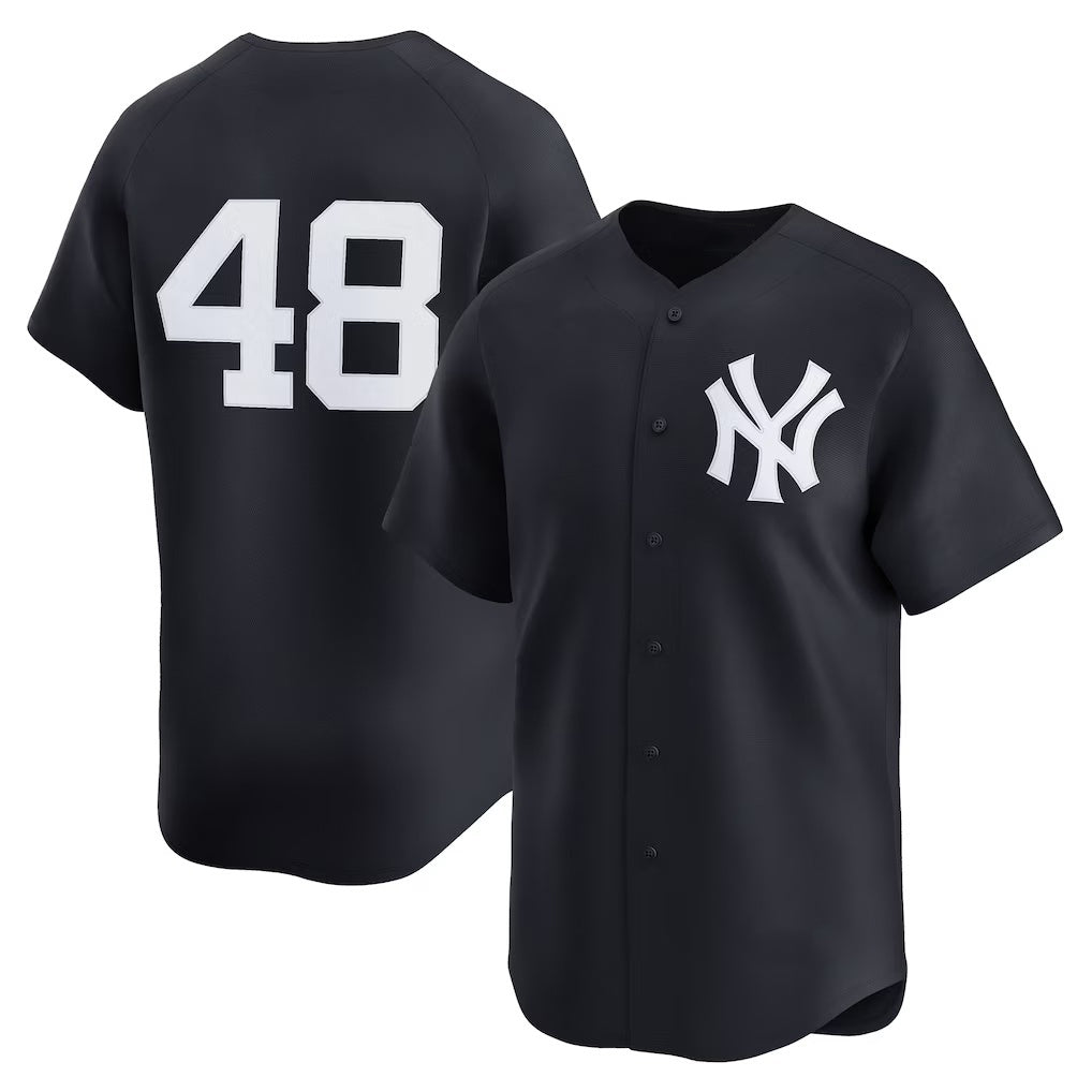 New York Yankees #48 Paul Goldschmidt Navy HOLBERT Alternate 2 Limited Jersey