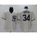 Chicago White Sox #34 Michael Kopech 2021 Cream HOLBERT Field of Dreams Name Cool Base Stitched Jersey