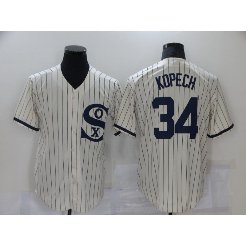 Chicago White Sox #34 Michael Kopech 2021 Cream HOLBERT Field of Dreams Name Cool Base Stitched Jersey