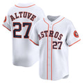 Houston Astros #27 Jose Altuve White HOLBERT Home Limited Player Jersey