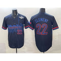 Toronto Blue Jays #22 Ernie Clement Navy HOLBERT 2025 World Series City Connect Limited Stitched Jersey