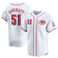 Cincinnati Reds #51 Graham Ashcraft White HOLBERT Home Limited Stitched Jersey
