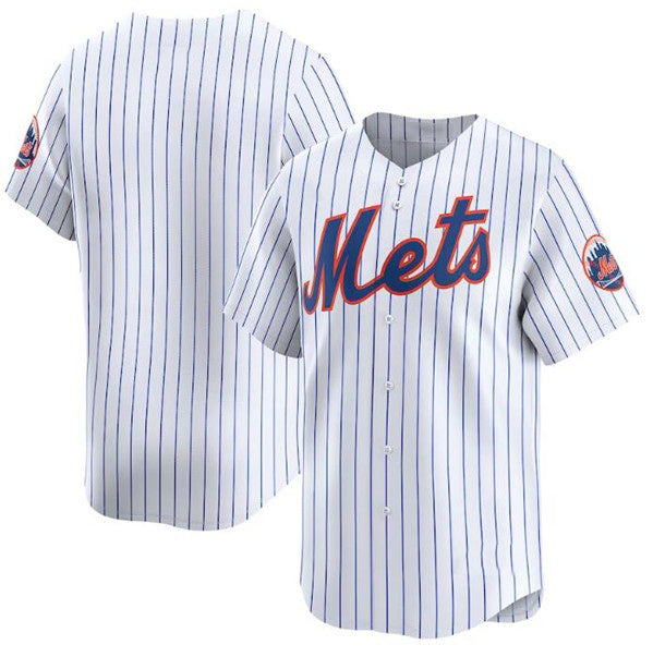 New York Mets Blank 2024 White HOLBERT Home Limited Stitched Jersey
