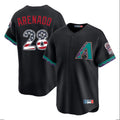 Arizona Diamondbacks #28 Nolan Arenado Player Black HOLBERT USA 250 Fourth of July Home Game Stitched Jerseys