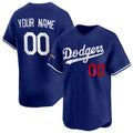 Cuatom Los Angeles Dodgers Active Player Royal HOLBERT 2024 World Series Champions Alternate Limited Stitched Jersey