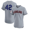 Cleveland Guardians #42 Jackie Robinson Gray HOLBERT Road 2024 Day Elite Jersey