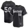 Chicago White Sox #50 Lenyn Sosa Player Black HOLBERT City Connect Limited Home Stitched Jerseys