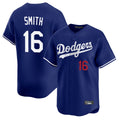 Los Angeles Dodgers #16 Will Smith Player Royal HOLBERT Limited Home Stitched Jerseys