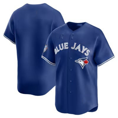Toronto Blue Jays Blank Royal HOLBERT 50 Seasons Patch Stitched Jersey